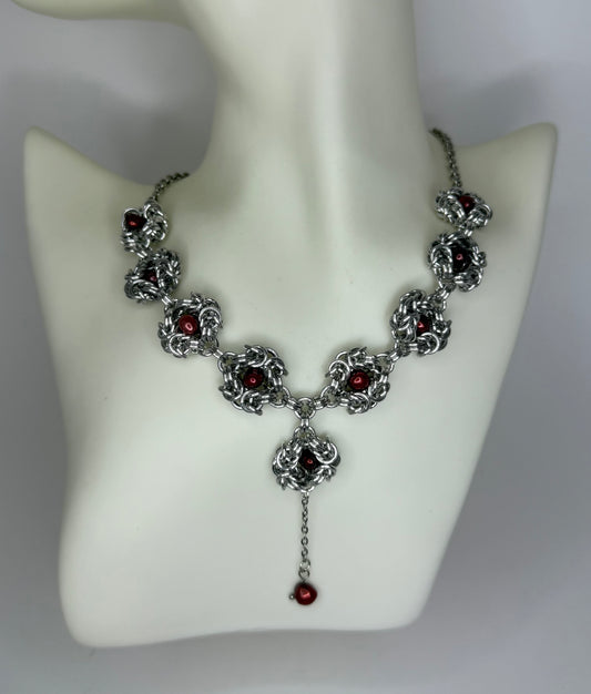 Aurora Necklace (Red)