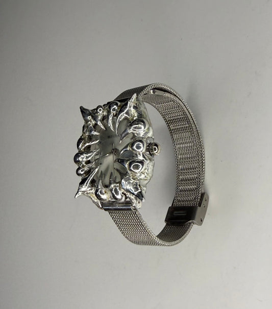 Spiked White Watch
