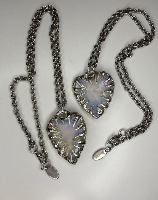 Opalescent Heart Necklace