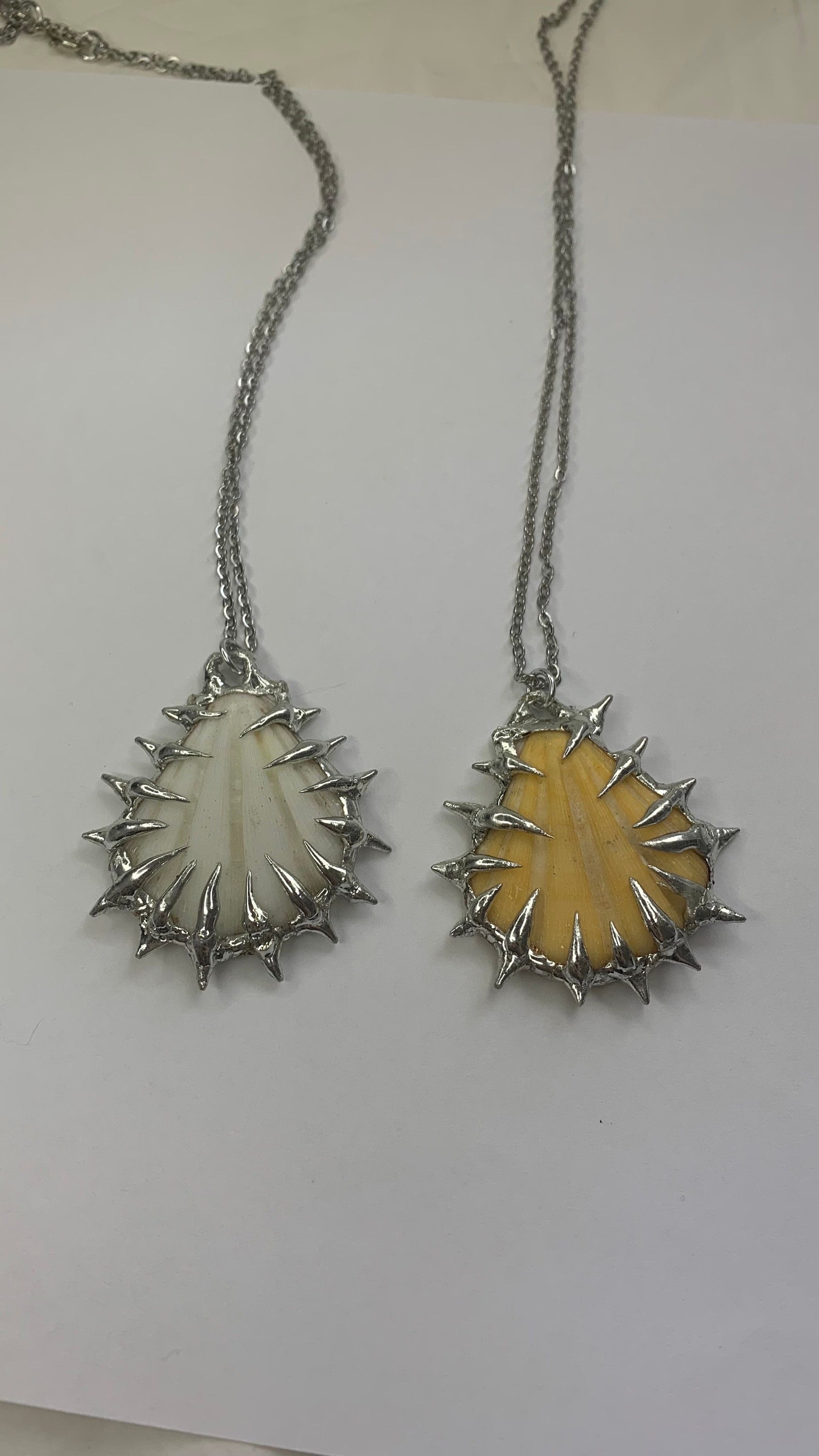 Spiked Shell Necklace – Scorchedvalley
